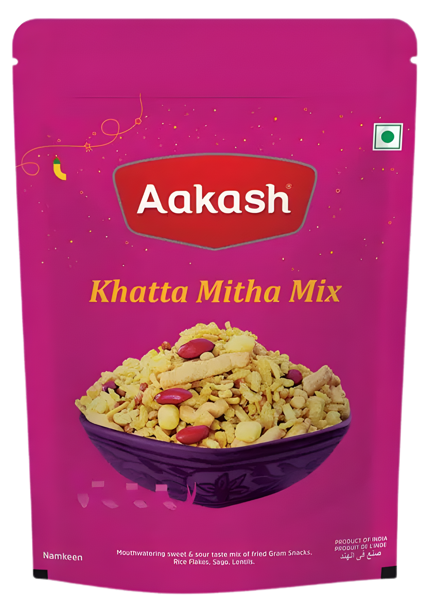 Aakash Namkeen 900g khata mitha